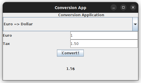 Conversion Desktop App